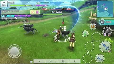 Sword Art Online Integral Factor Gameplay Part 2 (Short)