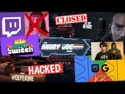 AJS News – Twitch Allows then Bans Nudity, Insomniac Hack, The Day Before Studio Closes, Epic Wins