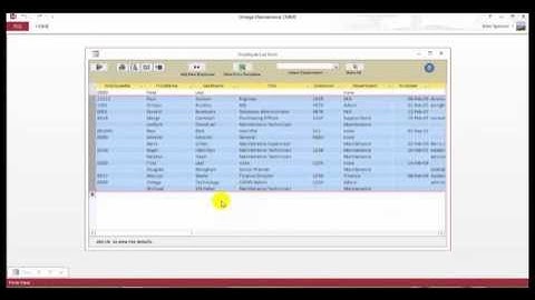 Add Employees to Omega CMMS Software