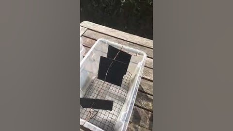 My first Nano Coating Copper Plates - Keshe