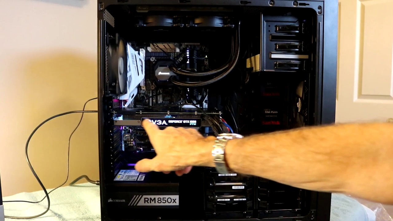 ASUS Prime Z270-A, i7 7700K water cooled build - YouTube