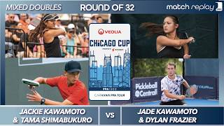 Jackie Kawamoto & Tama Shimabukuro vs Jade Kawamoto & Dylan Frazier at the PPA Veolia Chicago Cup