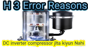 Gree DC inverter AC H3 error reason and protection system#GreeH3error#greeach3error