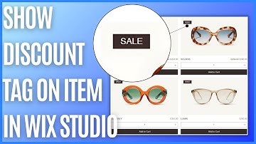 How to Show Discount Tag on Item in Wix Studio [Quick Guide]