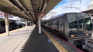 JR神戸線・JR京都線207系1000番台普通高槻行き　　　尼崎発車！