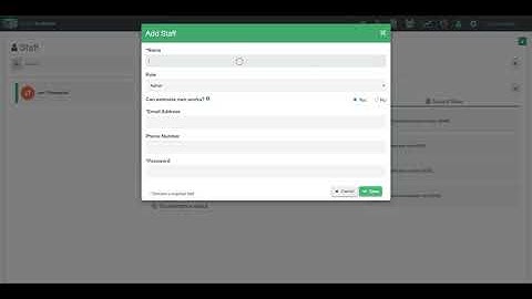 SMART manager - Adding Users