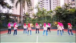 Aku Suka Kamu Choreographer Indah, Erna, Inunk, Erika,32C 4W Beginner level Demo Mom's Estetika LD