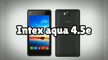 Photos of the Intex aqua 4.5e | Not A Review!
