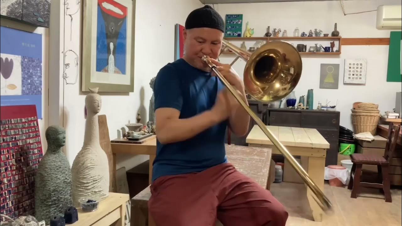 Improvisation Jazz Trombone 이대호 트롬본 즉흥연주 YouTube