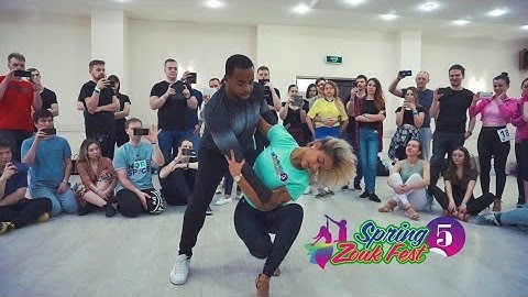 Carlos & Fernanda Da Silva #Zouk Demo. #Clouds