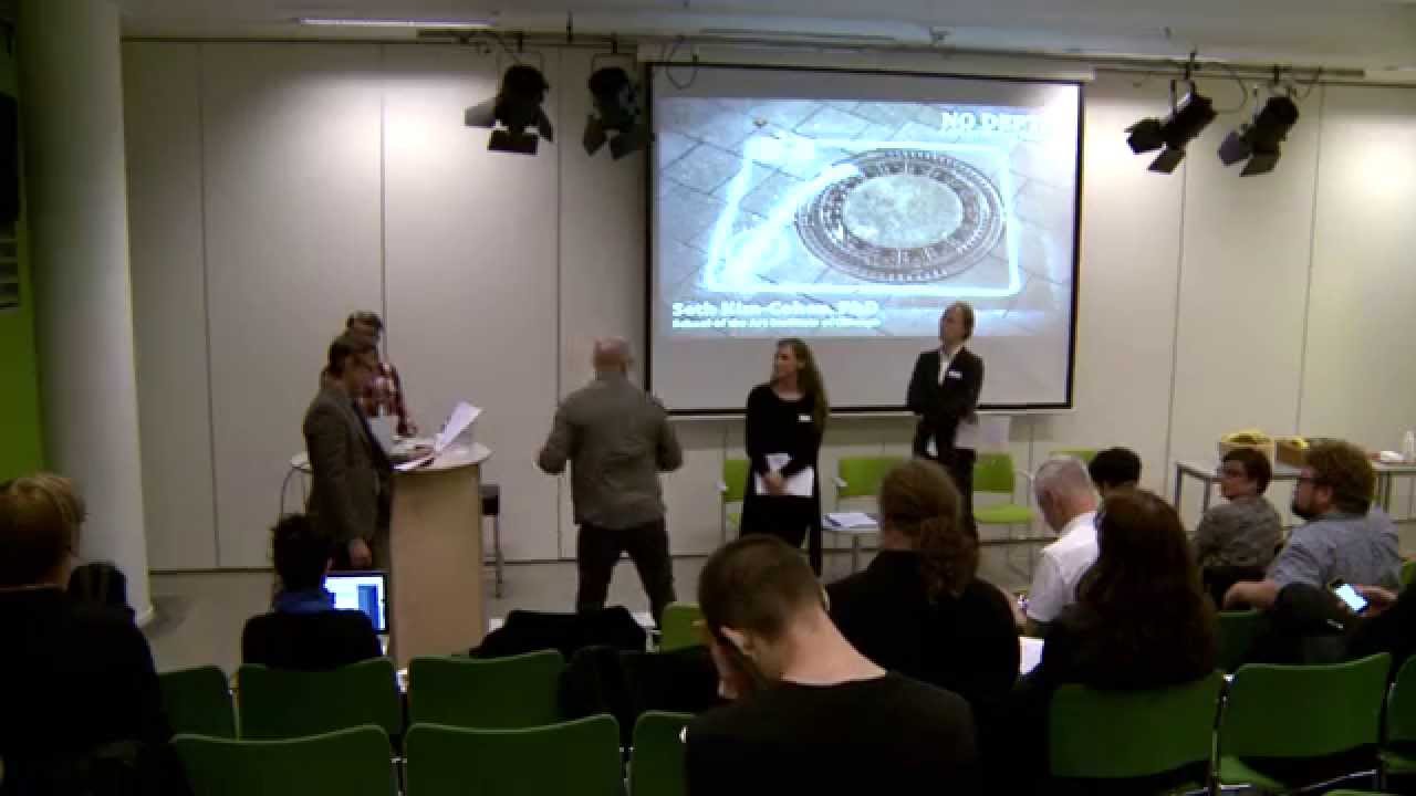 Panel discussion 1 Seth KimCohen, Andreas Engström and Åsa Stjerna