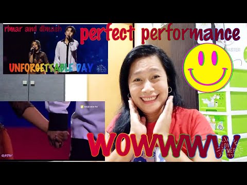 DIMASH QUDAIBERGEN AND RIMAR-UNFORGETTABLE DAY(Perform)singaporefilipina(reaction)