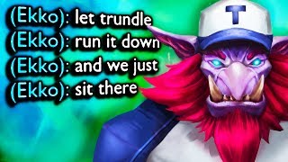 is Trundle a better split pusher than Nasus!