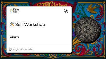 Self Workshop I Evi Nova