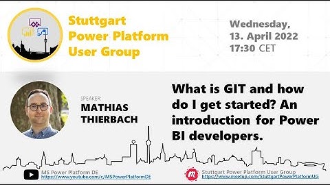 What is GIT and how do I get started  by Mathias Thierbach