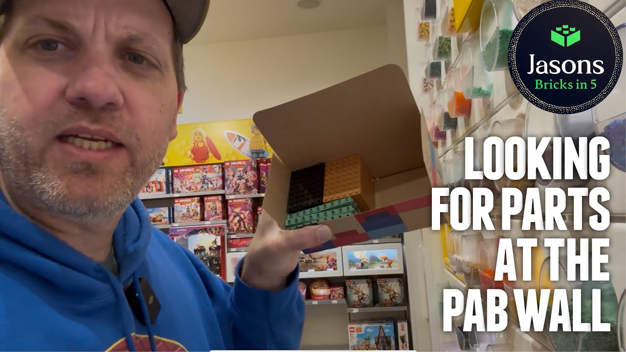 Visiting the Lego Pick & Build wall for new parts