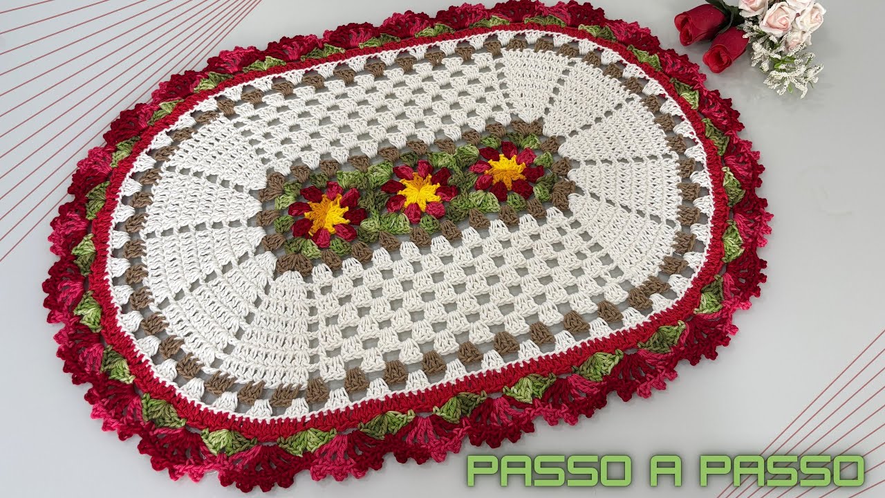 TAPETE SIMONE | MEGA ECONÔMICO E FÁCIL| #passoapassodecroche #tapetedecroche