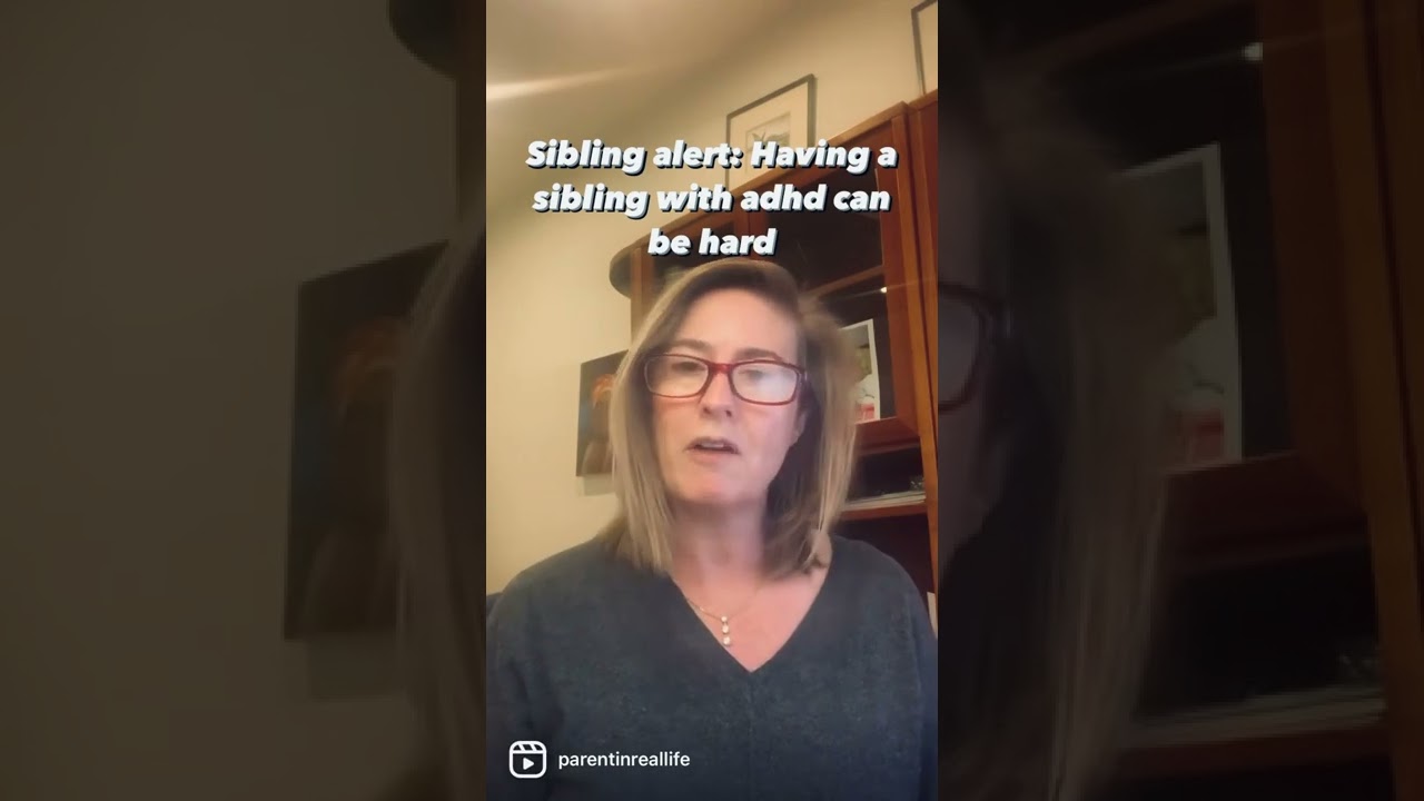 ADHD is hard. To parent it, to have it and to be a sibling of one who has it. 