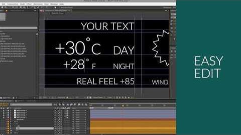 Weather pack | After Effects (AE) Template VideoHive | 17964010
