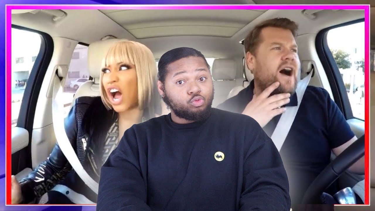 NICKI MINAJ x CARPOOL KARAOKE (ON THE LATE LATE SHOW WITH JAMES CORDEN) | REACTION !