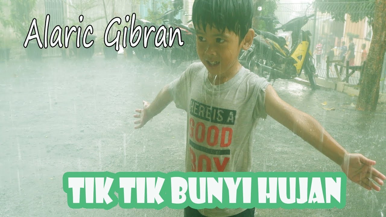 Gibran Main Hujan Hujanan Tik Tik Bunyi Hujan Youtube