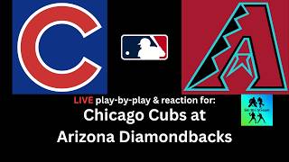 Cubs vs Diamondbacks 8.24.26: LIVE play by play & reaction⚾