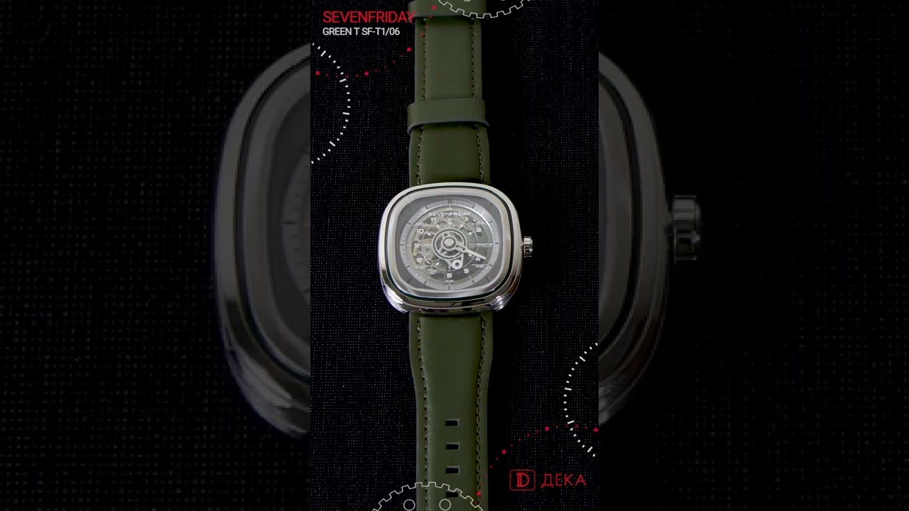 SEVENFRIDAY GREEN T SF-T1/06 