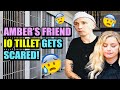 Amber Heard’s Friend IO Tillet Gets Scared! Does IO Tillet See Something?