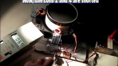 Steorn motor V3: Shorting the stator coils test