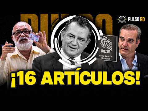 THEY SIGNED WITHOUT READING IT! Ángel Martínez Exposes The Gag Law And The JCE Torpedo