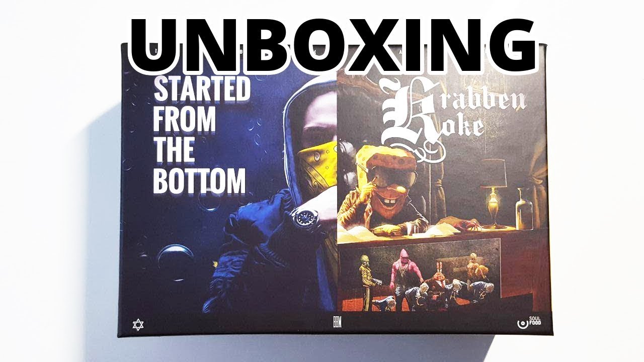 Spongebozz Started From The Bottom Box Inhalt SpongeBozz - Started from the Bottom / KrabbenKoke Tape Limited Deluxe