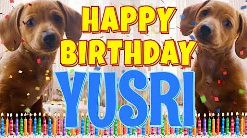 Happy Birthday Yusri! ( Funny Talking Dogs ) What Is Free On My Birthday