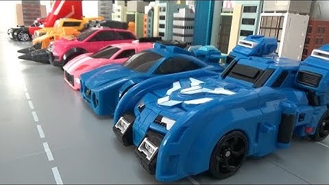 미니특공대X 9대 자동차 장난감 로봇 변신 Miniforce X 9 Car Toys Robot Transformation