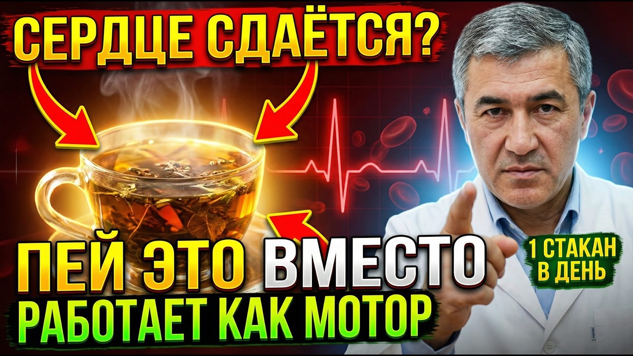 СЕРДЦЕ БУДЕТ РАБОТАТЬ КАК МОТОР! Пейте этот отвар вместо чая | РЕКОМЕНДАЦИИ