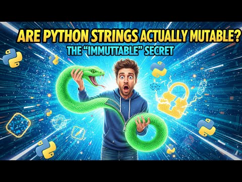 The Shocking Truth: Are Python Strings Actually Mutable?