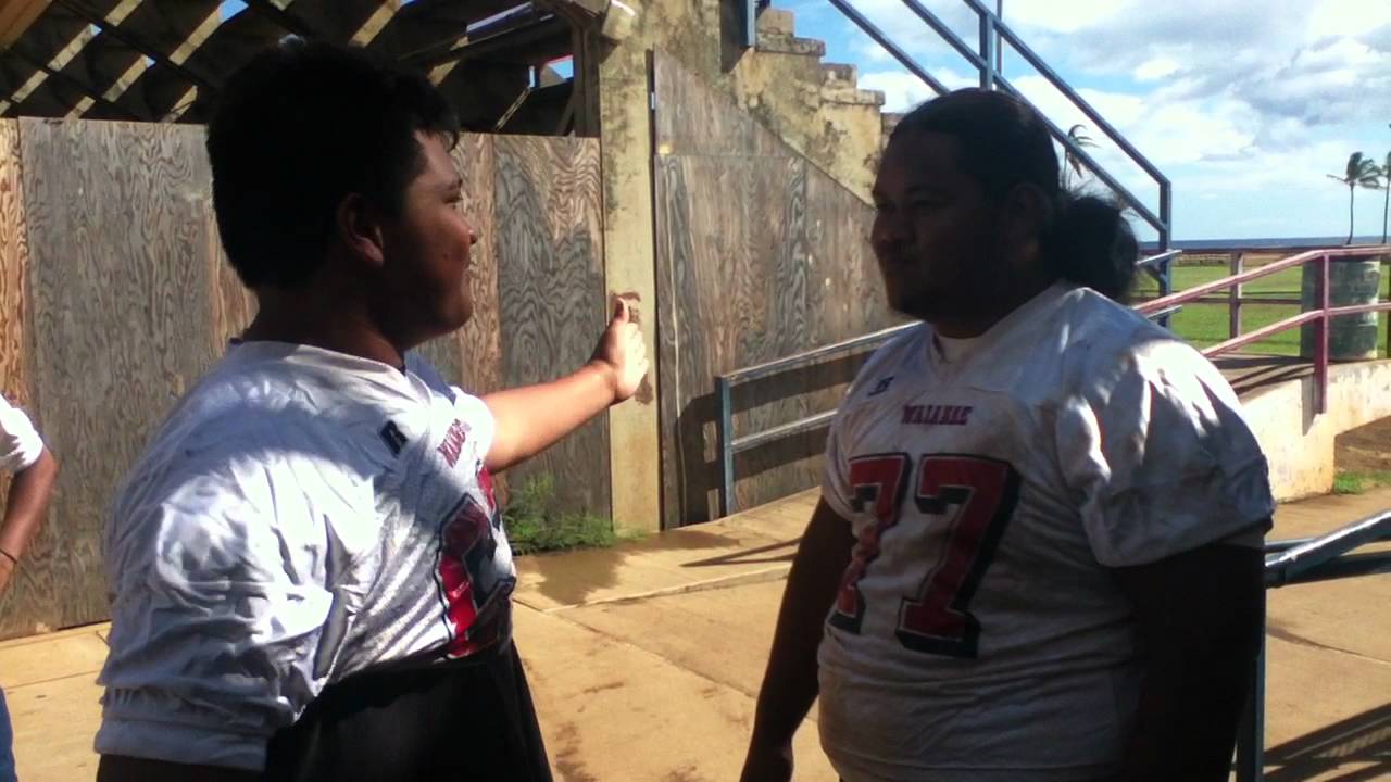 Waianae Football Boys 2011