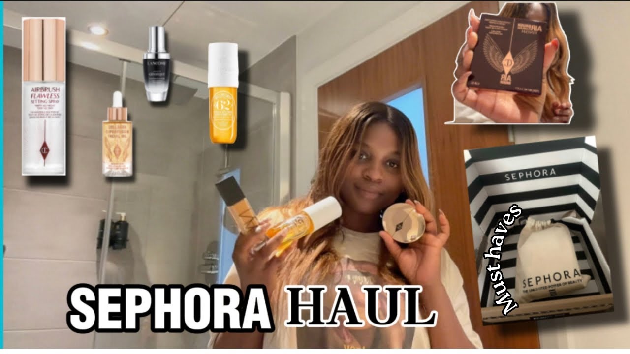 Sephora haul whats new at SEPHORA Charlotte Tilbury, Nars,Huda