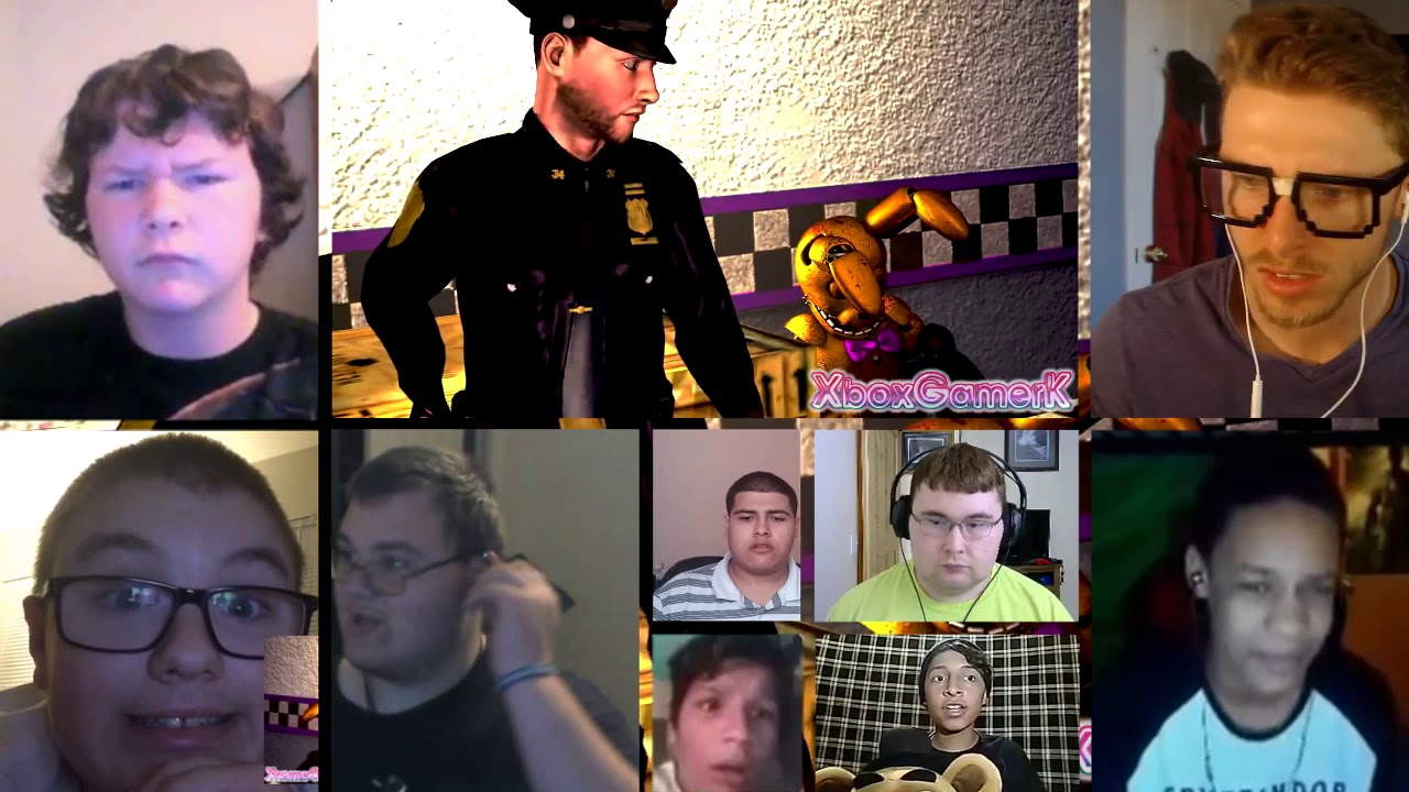 FNAF / SFM | Reqiuem For Daughter | The Experiment (Gumi) - Steampianist [REACTION MASH-UP]