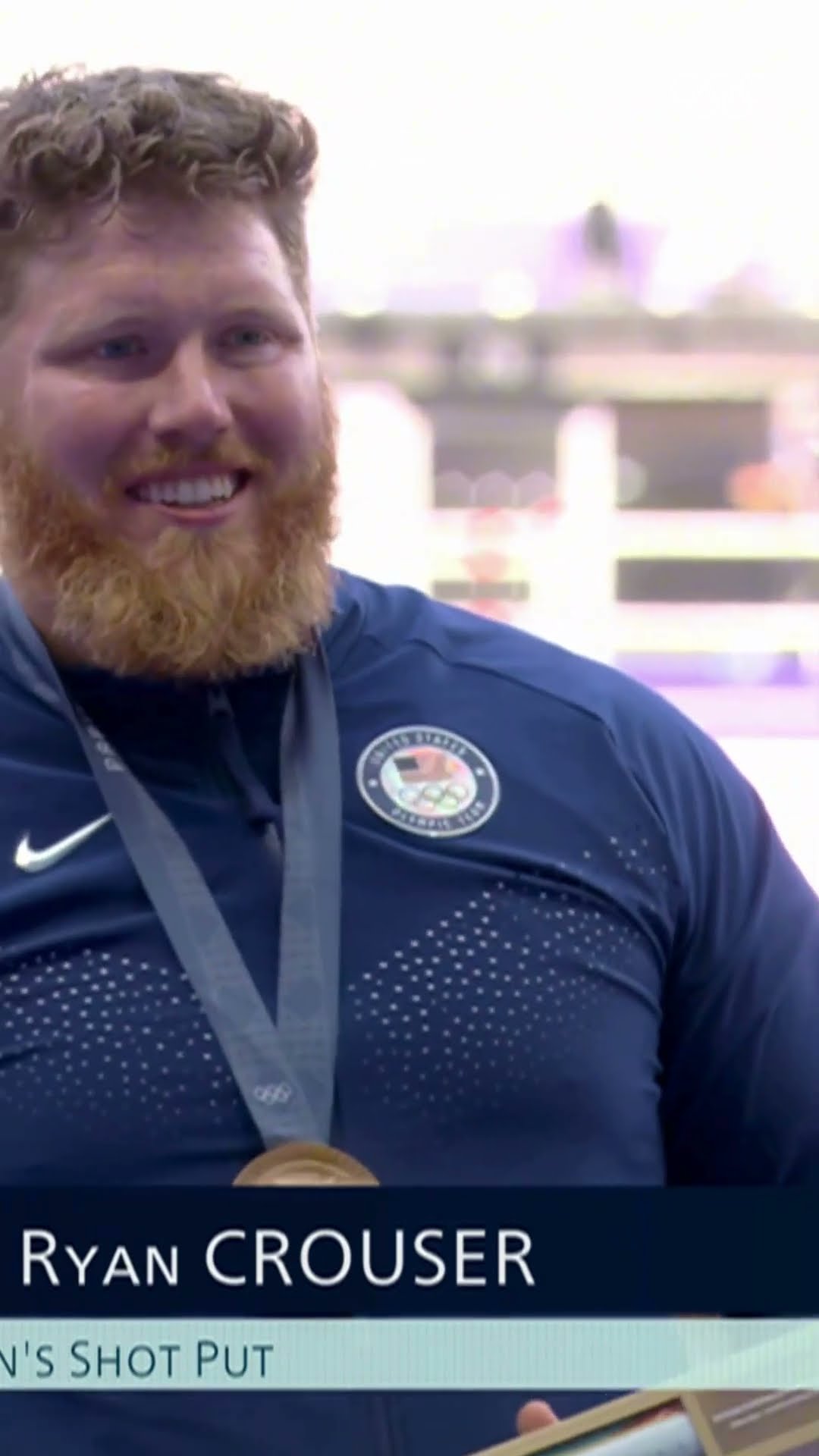 In case you wonder where Olympic champions hang their medals. ? ? ?