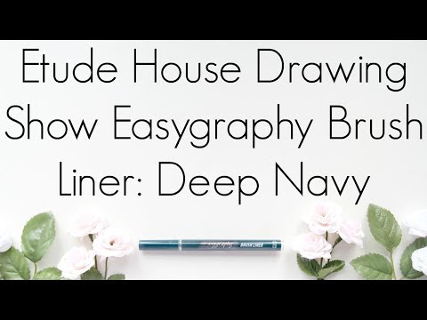 Review: Etude House Drawing Show Easygraphy Brush Liner