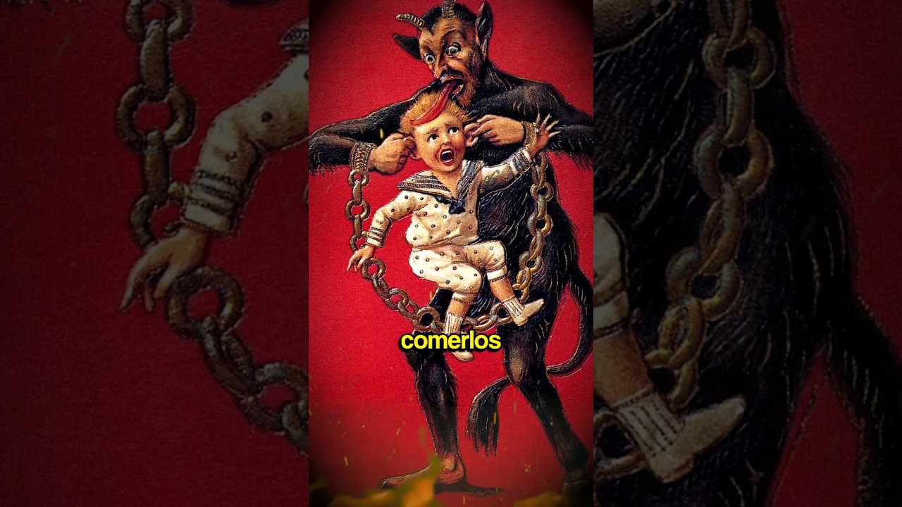 SANTA CLAUS MALIGNO 🎅👹 #fyp #parati #navidad #krampus #datos #sabiasque
