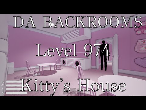 🎀Level 974 Kitty's House Backrooms 🎀 #shorts