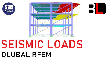 Seismic Loads in DLUBAL using RF-DYNAM Pro Module
