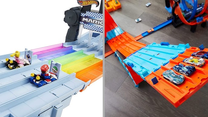  Hot Wheels Toy Car Track Set, Rapid Raceway Champion