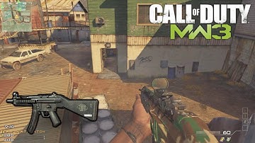 Call of Duty: Modern Warfare 3 | MP5 - Red Dot Sight- Gameplay (2011) - No Commentary