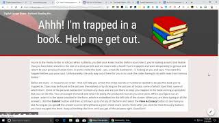 Creating a Digital Escape Room screenshot 2