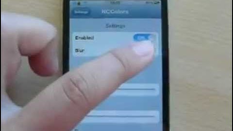 NCColors- Change the color background in Notification Center