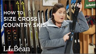 How To Size Cross Country Skis