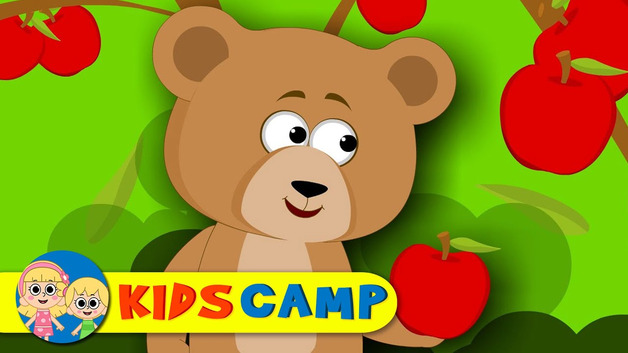The Bear Went Over The Mountain |  Nursery Rhymes And Kids Songs by KidsCamp