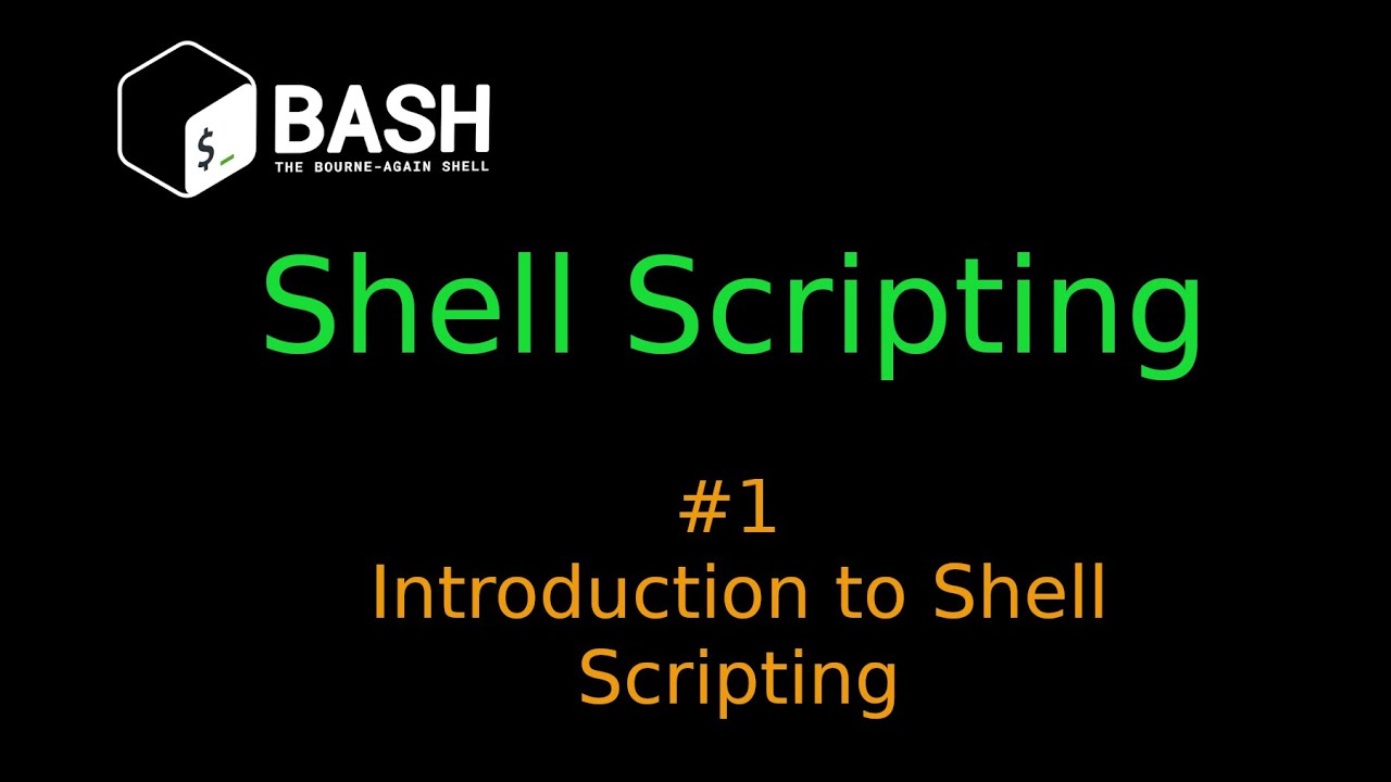 Shell Scripting Complete #1 - Basic Linux Commands - YouTube
